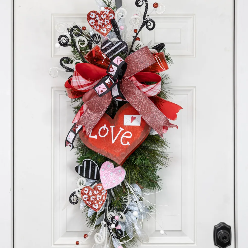 Craig Bachman Glitter Pattern Hearts Spray