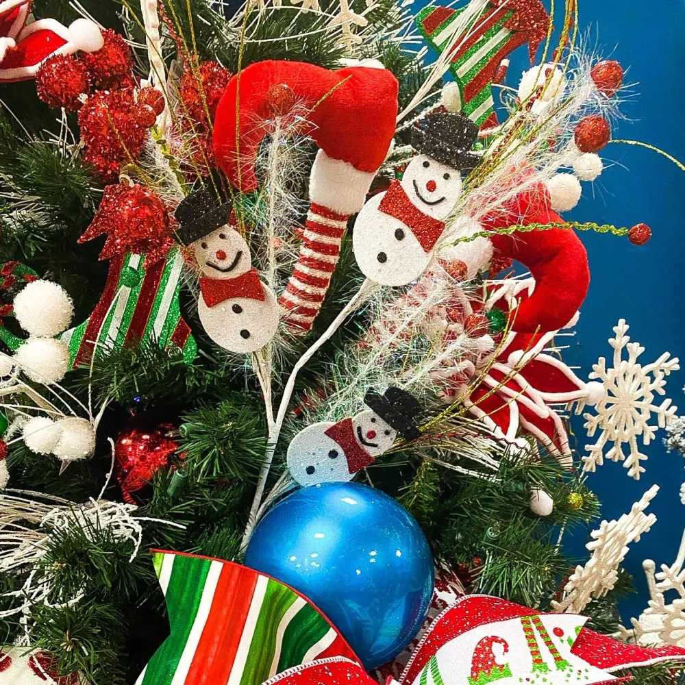 Craig Bachman Glitter Snowman Ball Sequin Spray