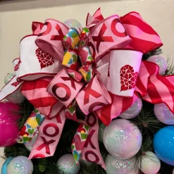 Miss Cayce's Glitterville Valentine's Wreath