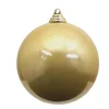 Farrisilk Gold Candy Apple Ball Ornament, 8"