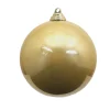Farrisilk Gold Candy Apple Ball Ornament, 4"