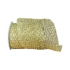 Farrisilk Gold Christmas Diamonds Ribbon 6"X10YD