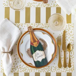Hester & Cook Gold Classic Stripe Runner