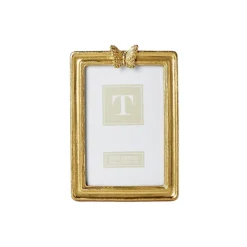 Two's Company Golden Butterfly Photo Frame