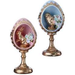 Regency Golden Egg Pedestal
