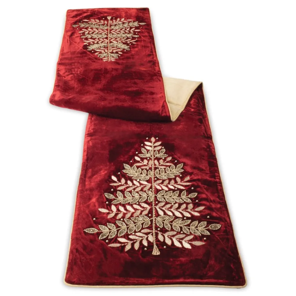 Melrose Golden Tree Table Runner