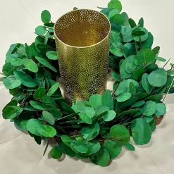 Melrose Gold Filigree Candle Holder, Gold