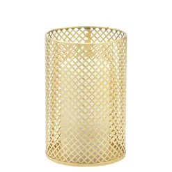 Melrose Gold Filigree Candle Holder, Gold