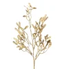 Regency Gold Painted Pearl Mistletoe Spray, 26"