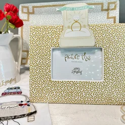 Happy Everything Gold Small Dot Mini Frame by !