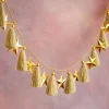 Glitterville Gold Star Garland by