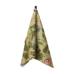 Geometry Good Green Earth Tea Towel
