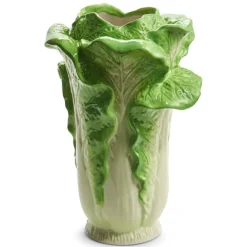 RAZ Green Cabbage Vase, 12.5"