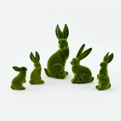 180 Degrees Green Flocked Bunny