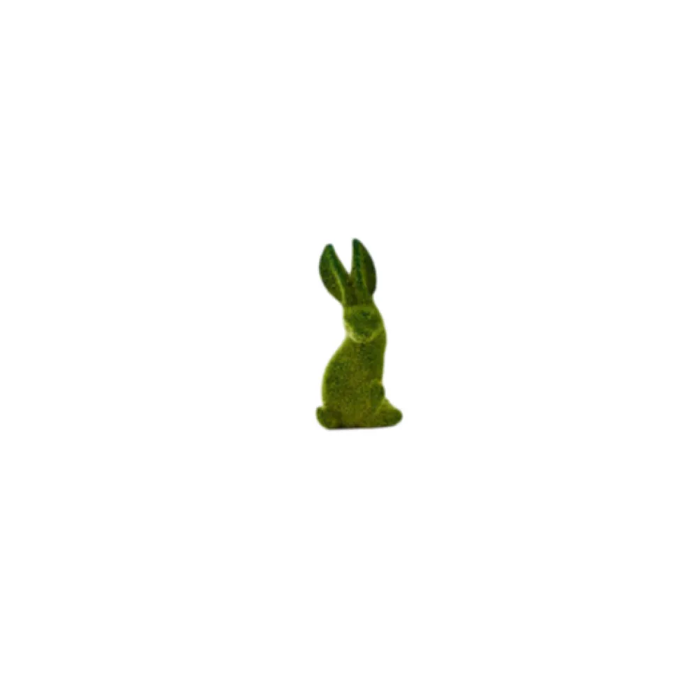 180 Degrees Green Flocked Bunny