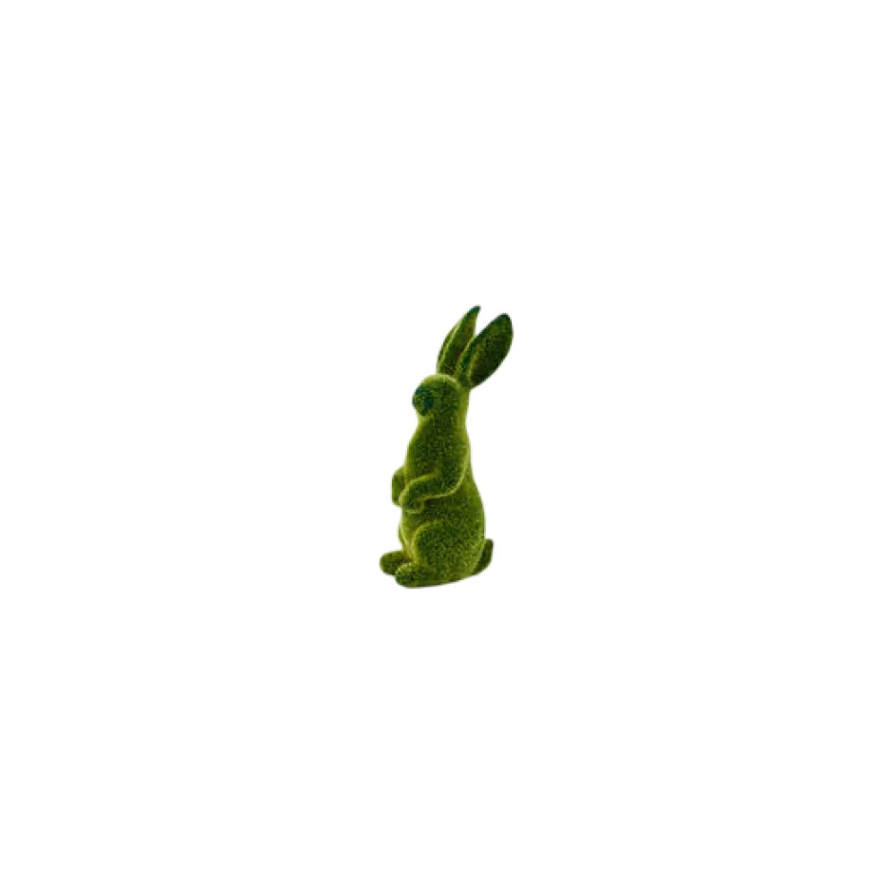180 Degrees Green Flocked Bunny