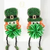Laura Janelle Green Leprechaun Earring