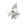 Direct Export Co. Green Natural Frosted Pine Berry Spray