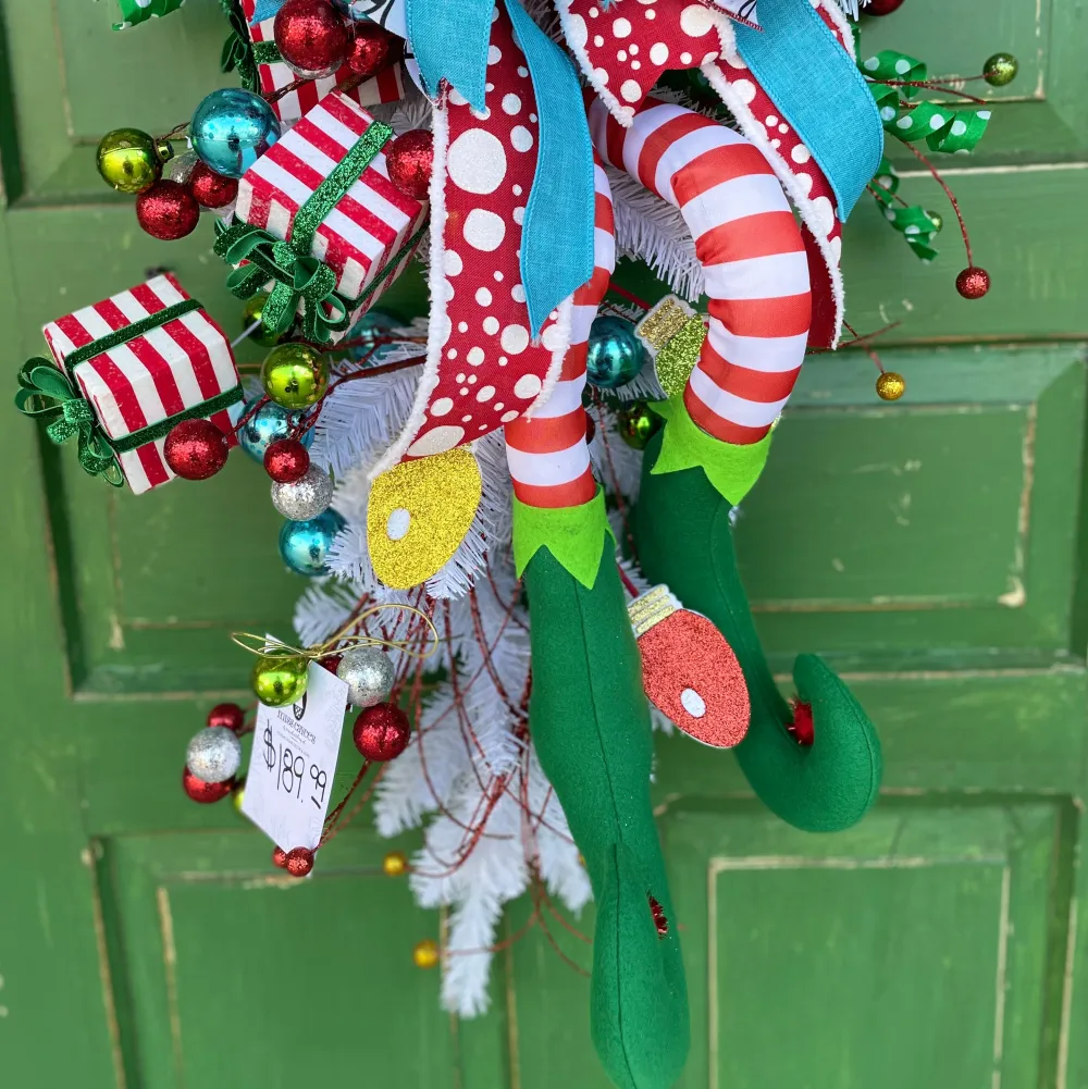 Craig Bachman Green Polka Dots and Stripes Elf Kit