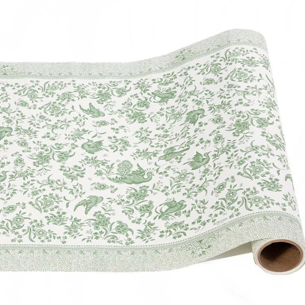 Hester & Cook Green Regal Peacock Runner