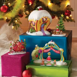 Department 56 Grinch, Max, & Cindy-Lou Who, Dept. 56 Village