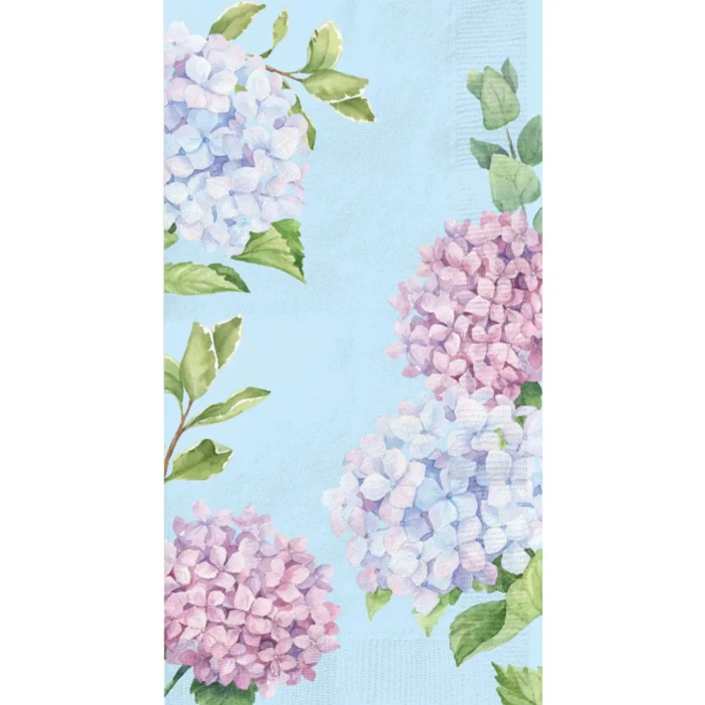 Sophistiplate Guest Towel, Hydrangeas