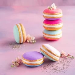 Glitterville Half & Half Macaron, Small by
