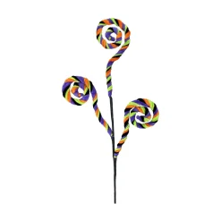 Liberty Floral Halloween Chenille Stripe Curly Spray