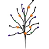 Liberty Floral Halloween Felt Ball Twig Spray