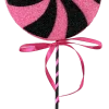 Liberty Floral Halloween Lollipop Swirl Pick, 18"