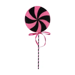 Liberty Floral Halloween Lollipop Swirl Pick, 18