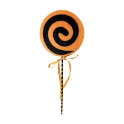 Liberty Floral Halloween Lollipop Swirl Pick, 17