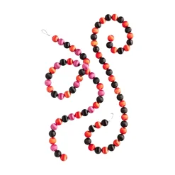 Glitterville Halloween Silk Ball Garland by , Large