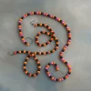 Glitterville Halloween Silk Ball Garland by , Small