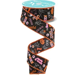 Craig Bachman Halloween Spooks Ribbon, 1.5" X 10YD