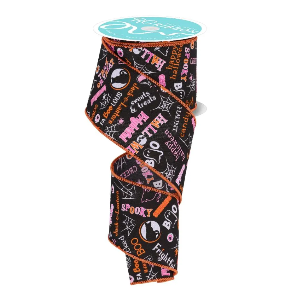 Craig Bachman Halloween Spooks Ribbon, 2.5" X 10YD