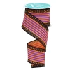 Craig Bachman Halloween Stripe & Polka Dot Ribbon, 2.5" X 10YD