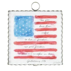 The Round Top Collection Hamilton Galatians 5:13 Mini Gallery Art