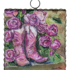 The Round Top Collection Hamilton Pink Boots Mini Art Gallery