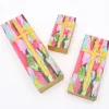 Trade Cie Hand Painted Wood Cross Block