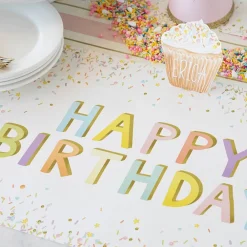 Hester & Cook Happy Birthday Sprinkle Placemat Set