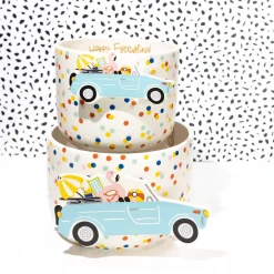 Happy Everything Happy Dot Big Bowl by !