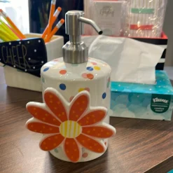 Happy Everything Happy Dot Mini Cylinder Soap Pump by !