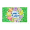 Evergreen Happy Easter Wreath Sassafras Estate Mat