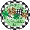 Craig Bachman Happy St. Patrick's Day Sign, 8"