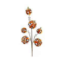 Liberty Floral Harlequin Pumpkin Spray
