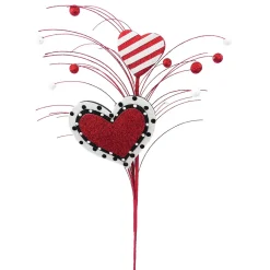 Liberty Floral Heart Ball Spray