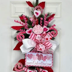 Liberty Floral Heart Cupcake Pick