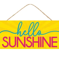 Craig Bachman Hello Sunshine Sign