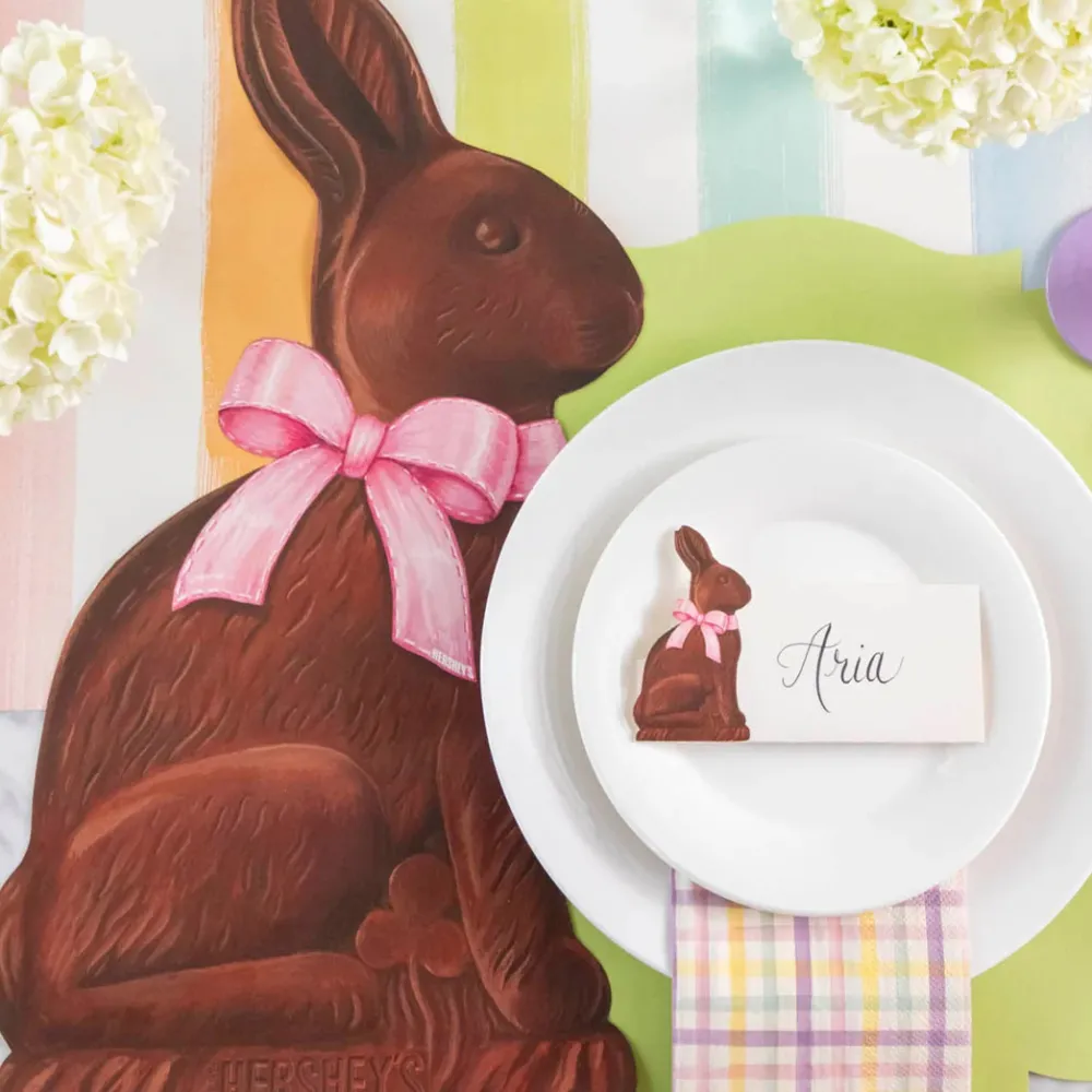 Hester & Cook Hershey's Chocolate Bunny Place Card Set